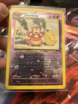 Pokemon Slowking 14/18 Southern Islands Reverse Holo Vintage WOTC COSMOS DMG-HP - Image 2