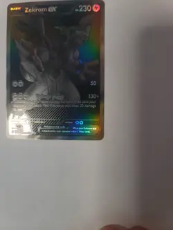 Pokemon TCG Black Bolt Zekrom Ex 172/86 English Pack To Sleeve - Image 4