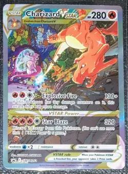 Charizard VSTAR SWSH262 Promo Ultra Rare Pokemon TCG Near Mint - Image 1