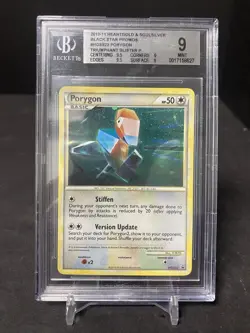 Porygon HGSS22 Promo HeartGold & SoulSilver Pokemon 2010 BGS 9 9.5, 9, 9.5, 9 - Image 1