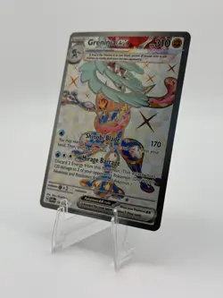 Pokemon Greninja ex Ultra Rare Twilight Masquerade 198/167 - Image 2