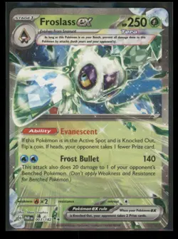 2023 Scarlet & Violet Series - Paradox Rift Froslass ex Double Rare #3 - Image 1