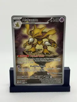 Alakazam - 009 (Pokemon Center Exclusive) 009 Me: Mega Evolution Promo Holo NM - Image 1
