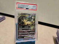 2023 POKEMON SWORD & SHIELD CROWN ZENITH #GG35 FULL ART/LEAFEON VSTAR PSA 10 - Image 1