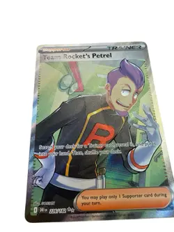 Team Rockets Petrel Ultra Rare Holo SV10 Destined Rivals 226/182 NM Pokemon TCG - Image 3