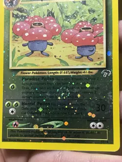 Pokemon Vileplume 17/18 Southern Islands Reverse Holo Double Swirl - Image 2