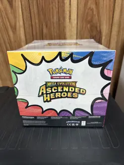 Pokemon TCG Mega Evolution Ascended Heroes / Tech Sticker Collection 36 Packs - Image 1
