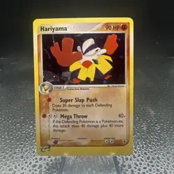 Pokemon TCG Hariyama 8/109 Holo Rare - EX Ruby & Sapphire - LP - Image 1