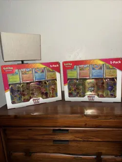 Costco Pokemon 151 5 Mini Tin Collection ( With Promo) - Lot of 2 - Sealed - Image 1