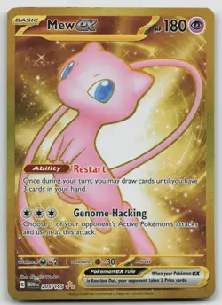 Mew ex - 205/165 - Hyper Rare NM, English Pokemon Scarlet & Violet - 151 - Image 1