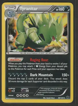 Tyranitar - 56/124 (Cosmos Holo) Promo 056/124 LP Pokemon TCG - Image 1