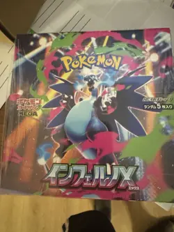 Inferno X Booster Box Sealed Pokemon TCG Japanese - Image 1