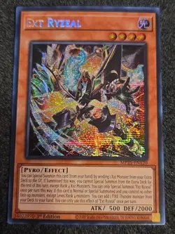 Yugioh Ext Ryzeal MP25-EN120 Secret Rare 1st Ed NM - Image 1