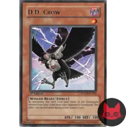 Yugioh D.D. Crow STON-EN024 Rare 1st Edition LP - Image 1