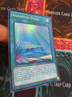 Yu-Gi-Oh! TCG Aquarium Stage DRL2-EN042 Super Rare 1st Edition Near Mint - Image 2