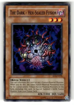 YUGIOH The Dark - Hex-Sealed Fusion FET-EN028 LP - Image 1