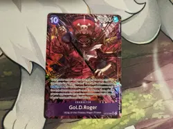 Gol.D.Roger Alternate Art One Piece CCG OP13-064 Carrying On His Will - Image 1
