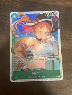 Nami OP14-031 (SR) The Azure Sea’s Seven One Piece TCG English Super Rare - Image 1