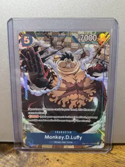 One Piece TCG Monkey D Luffy OP11-058 Treasure Rare Alternate Art English NM - Image 1