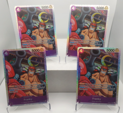Franky Playset - OP09-072 x4 - PRB02 Reprint - One Piece TCG - English - Image 1
