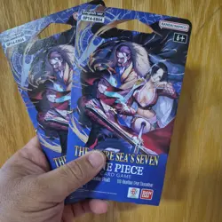 One Piece OP-14 Sleeves with ST29 Egghead Starter Deck - Image 2
