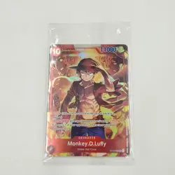 Monkey D. Luffy ST10-006 One Piece TCG Treasure Booster Promo *SEALED - Image 1