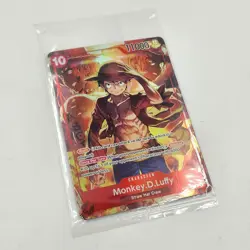 Monkey D. Luffy ST10-006 One Piece TCG Treasure Booster Promo *SEALED - Image 3
