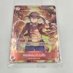 Monkey D. Luffy ST10-006 One Piece TCG Treasure Booster Promo *SEALED - Image 4