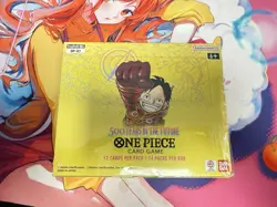 One Piece TCG OP-07 Sealed Booster Box - Small Damage To Box - - Image 1