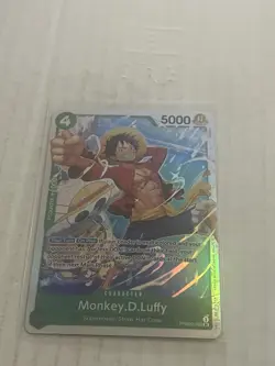 One Piece The Best Volume 2 Monkey D Luffy PRB02-005 SR English - Image 1