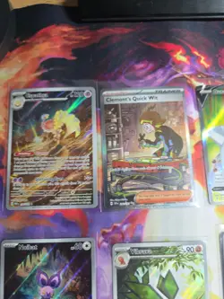 Lot Of 14 Full Art And Trainer Pokemon Cards, NM, With Hilda Full Art. W Loaders - Image 2