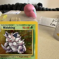 Nidoking - 11/102 - Pokemon Base Set Unlimited Holo Rare Card WOTC LP/MP - Image 2