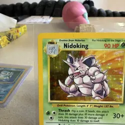 Nidoking - 11/102 - Pokemon Base Set Unlimited Holo Rare Card WOTC LP/MP - Image 5