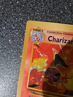 Pokemon Jumbo Card 1999 Charizard Coro Coro 1999 Promo English/Japan 4/102 - Image 3