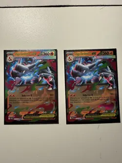 Mega Charizard X ex 013/094 NM - Pokemon Phantasmal Flames - Lot Of 2 Cards - Image 1