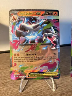 Mega Charizard X ex 013/094 NM - Pokemon Phantasmal Flames - Lot Of 2 Cards - Image 3