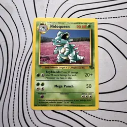 Nidoqueen Jungle Set 23/64 Rare Pokemon Card WOTC LP - Image 1