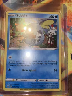 Sobble - SWSH073 - Pokemon Sword & Shield Promo Ultra Rare Holo Card NM - Image 3