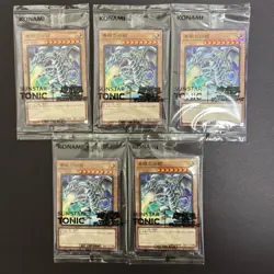 Yu-Gi-Oh! x SUNSTAR TONIC ~ Blue-Eyes White Dragon Promo Card 2025 - Image 1