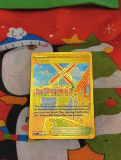 Pokemon TCG Artazon Hyper Rare Holo Card 229/197 Sv03: Obsidian Flames - Image 1