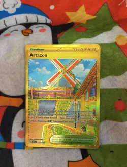 Pokemon TCG Artazon Hyper Rare Holo Card 229/197 Sv03: Obsidian Flames - Image 2