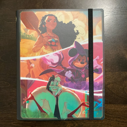 Disney Lorcana Trading Card Binder - Target Bundle Exclusive Portfolio - Image 1
