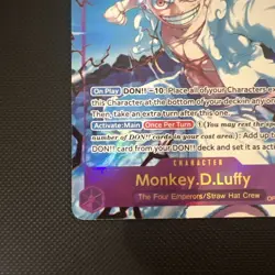 One Piece Card TCG The Best Monkey.D.Luffy Alt Art PRB01 OP05-119 NM English - Image 5