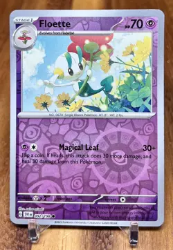 Floette 092/198 SV1 Scarlet & Violet Base Reverse Holo Pokemon Card NM - Image 1