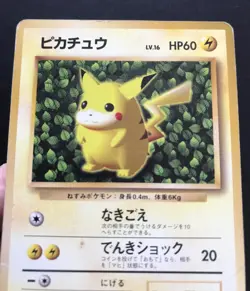 Ivy Pikachu How to Play NON-GLOSSY Promo No. 025 Japanese Pokemon Card PLAYED - Image 2