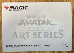 MTG: Avatar: The Last Airbender Art Card, Bastion of Remembrance 30/54 - Image 2