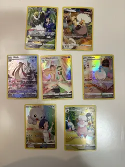 7 Card Lot Of Pokemon TCG Silver Tempest Trainer Gallery Cards NM Free Shipping - Image 1