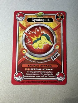 Pokemon TCG THINKChip Cyndaquil - CARD ONLY - Image 1