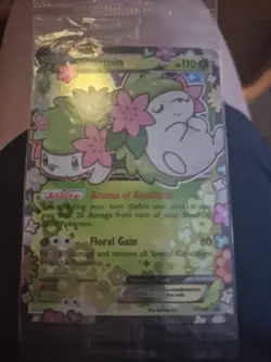 Pokemon Shaymin EX Full Art Black Star Promo Holo Rare Card - Image 1