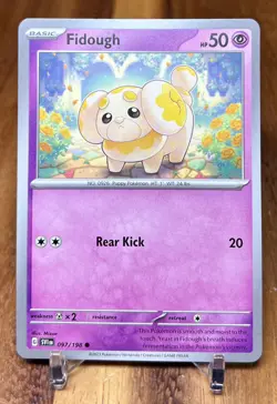 Fidough 097/198 SV1 Scarlet & Violet Base Non Holo Pokemon Card NM - Image 1